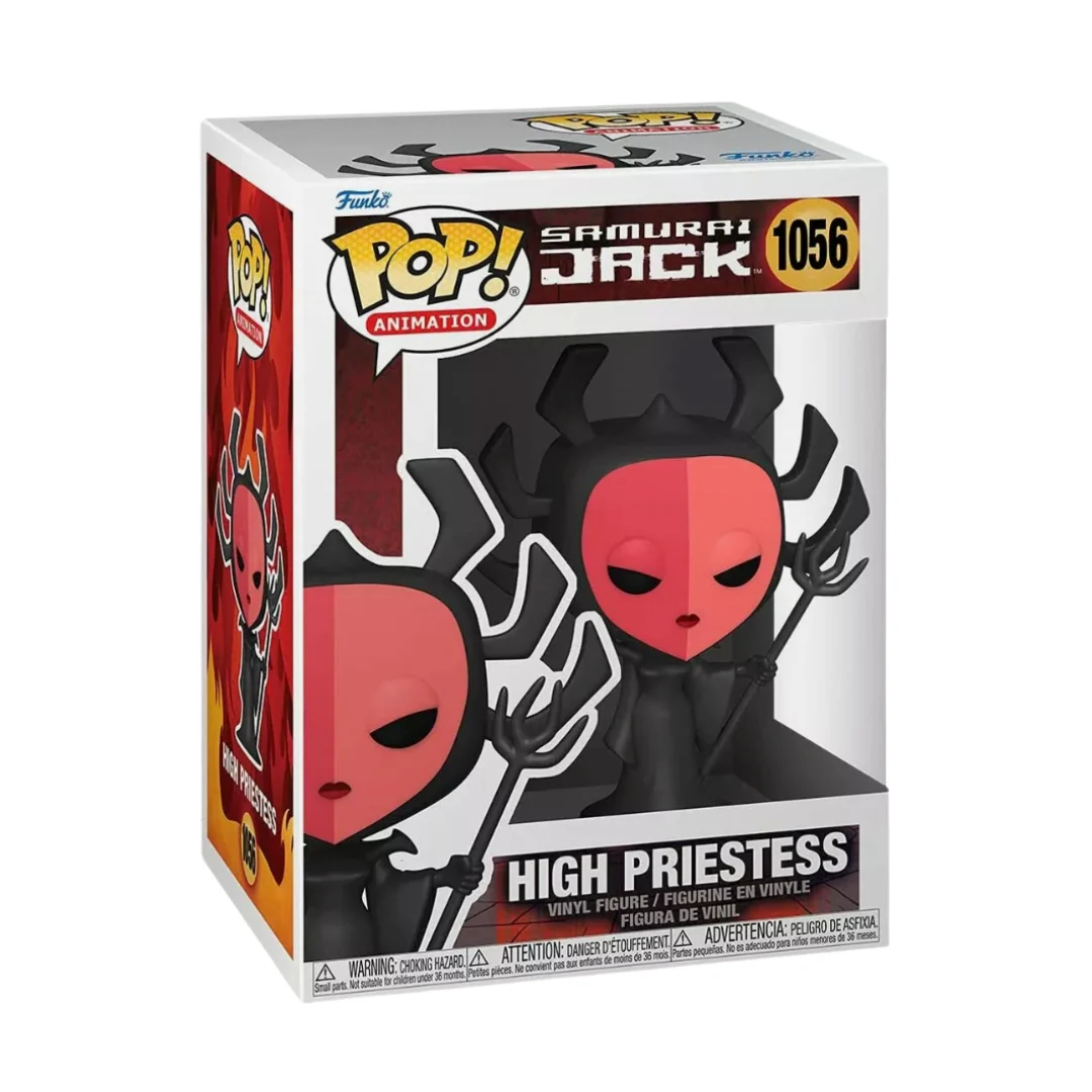 Samurai Jack – High Priestess with Red Mask and Shadow Antlers Pop! Vinyl Figure