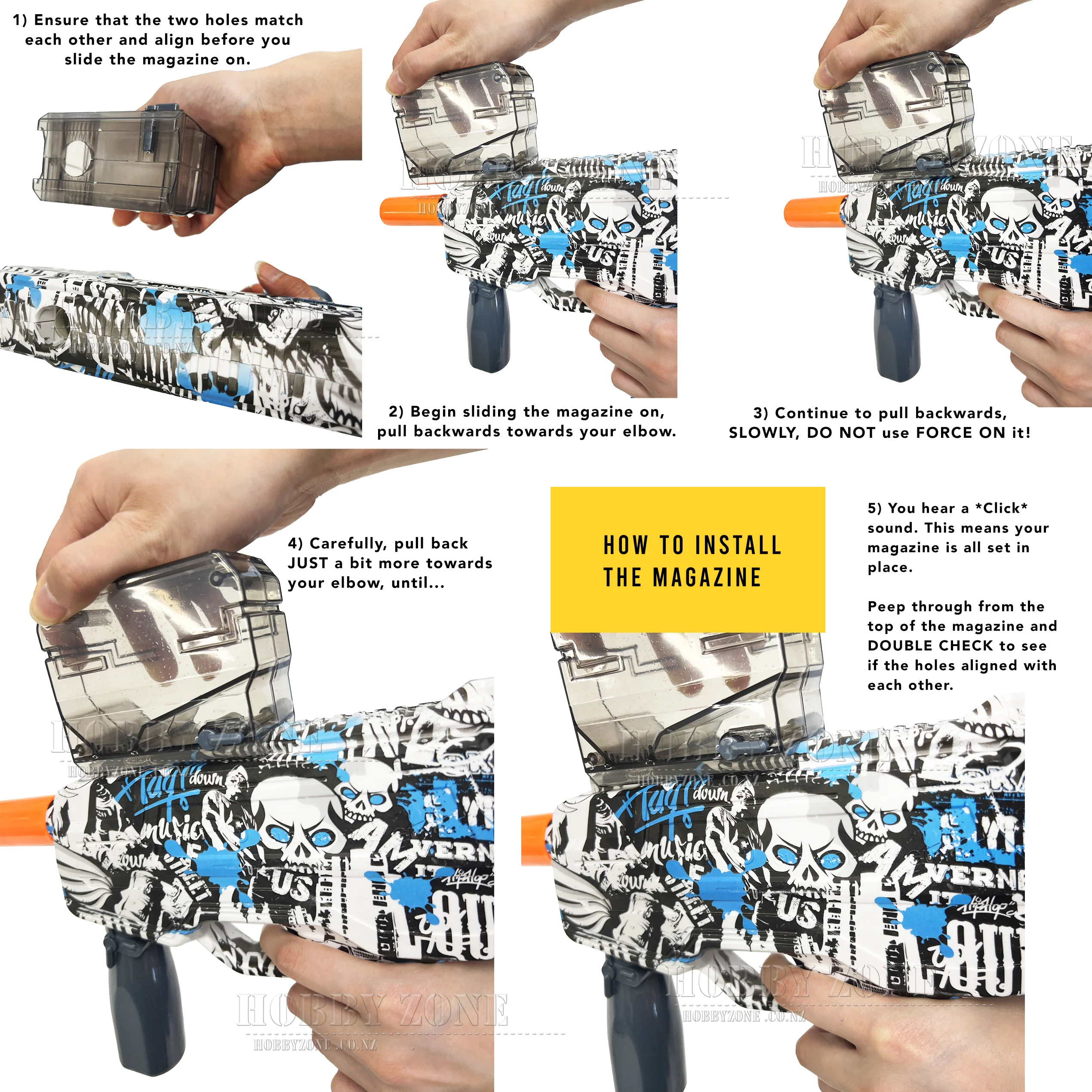 [R18+] "Santorini" MP9 Gel Ball Blaster [ID Check Required] - Image 4