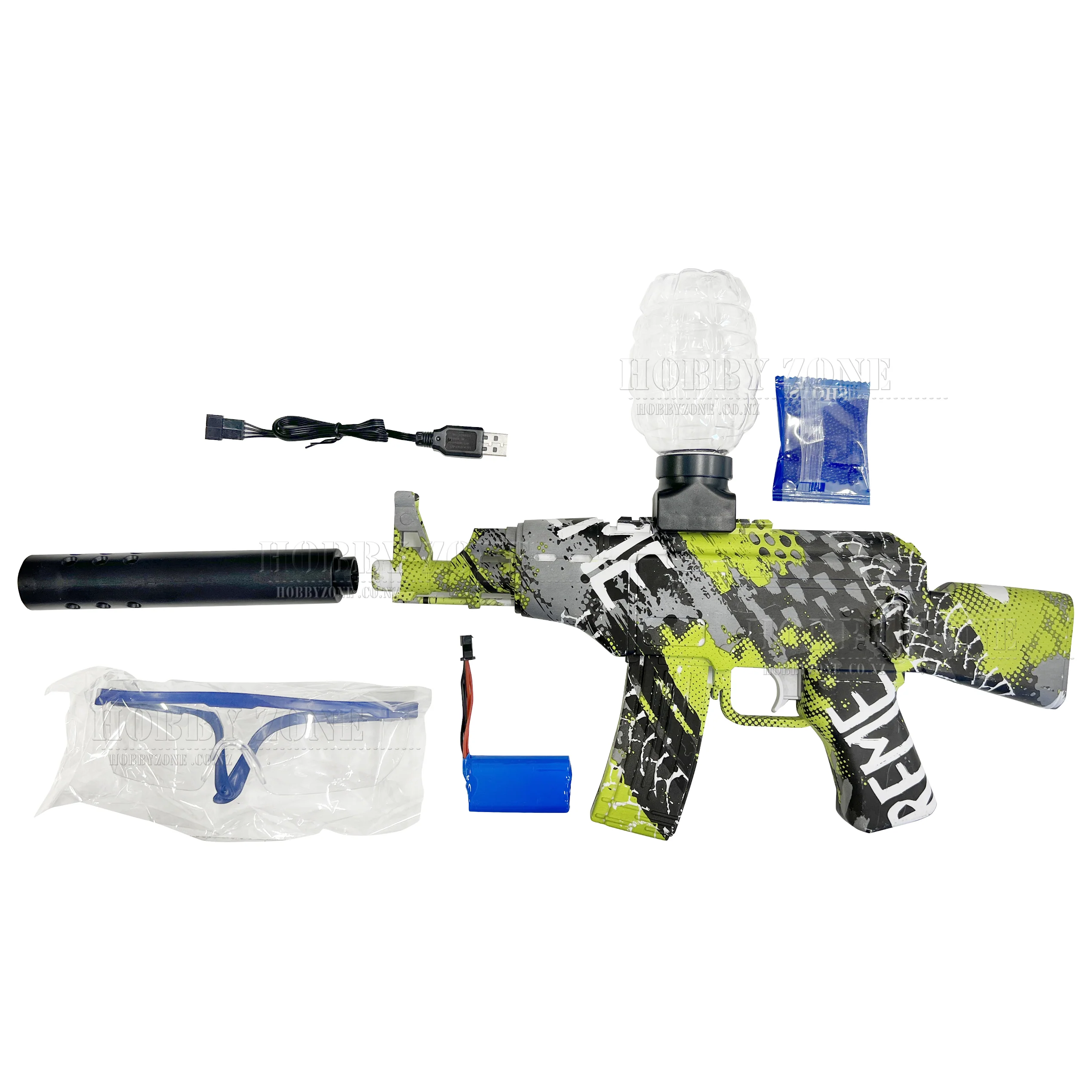 [R18+] "Smashed Avocado" M416 Assault Rifle Gel Ball Blaster [ID Check Required] - Image 3