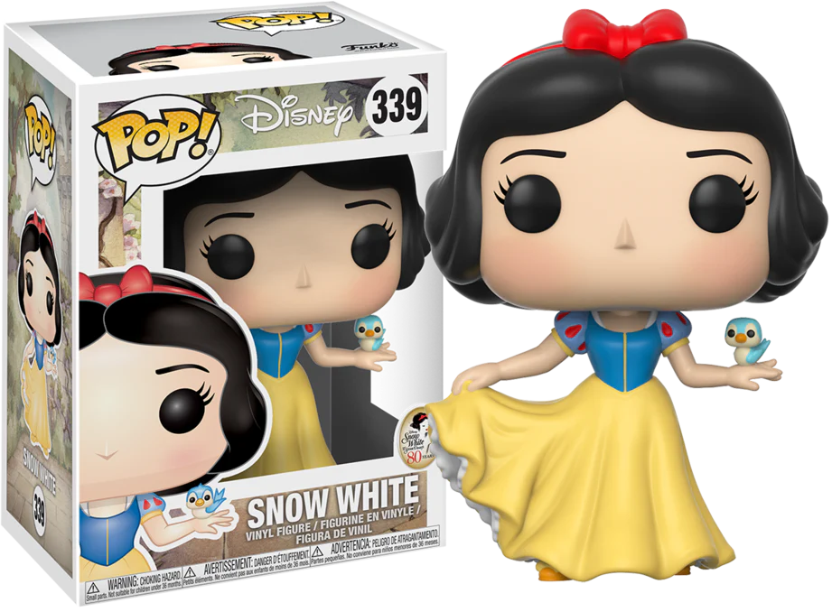Snow White and the Seven Dwarfs - Snow White Bird Perched on Hand Pop! Vinyl Figure