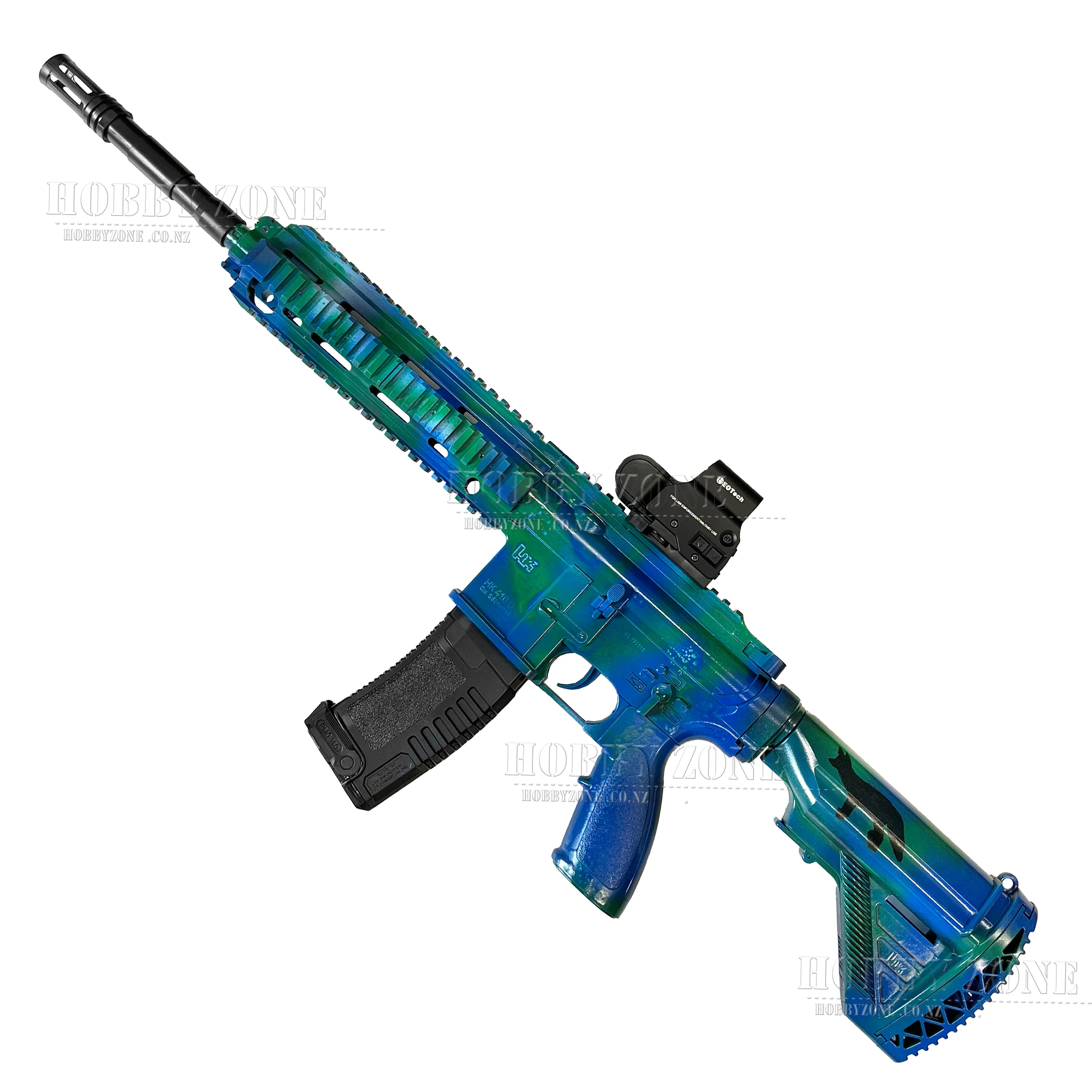 [R18+] <<Special Edition>> "Iridescent" FJS HK416D Gel Ball Blaster [ID Check Required]