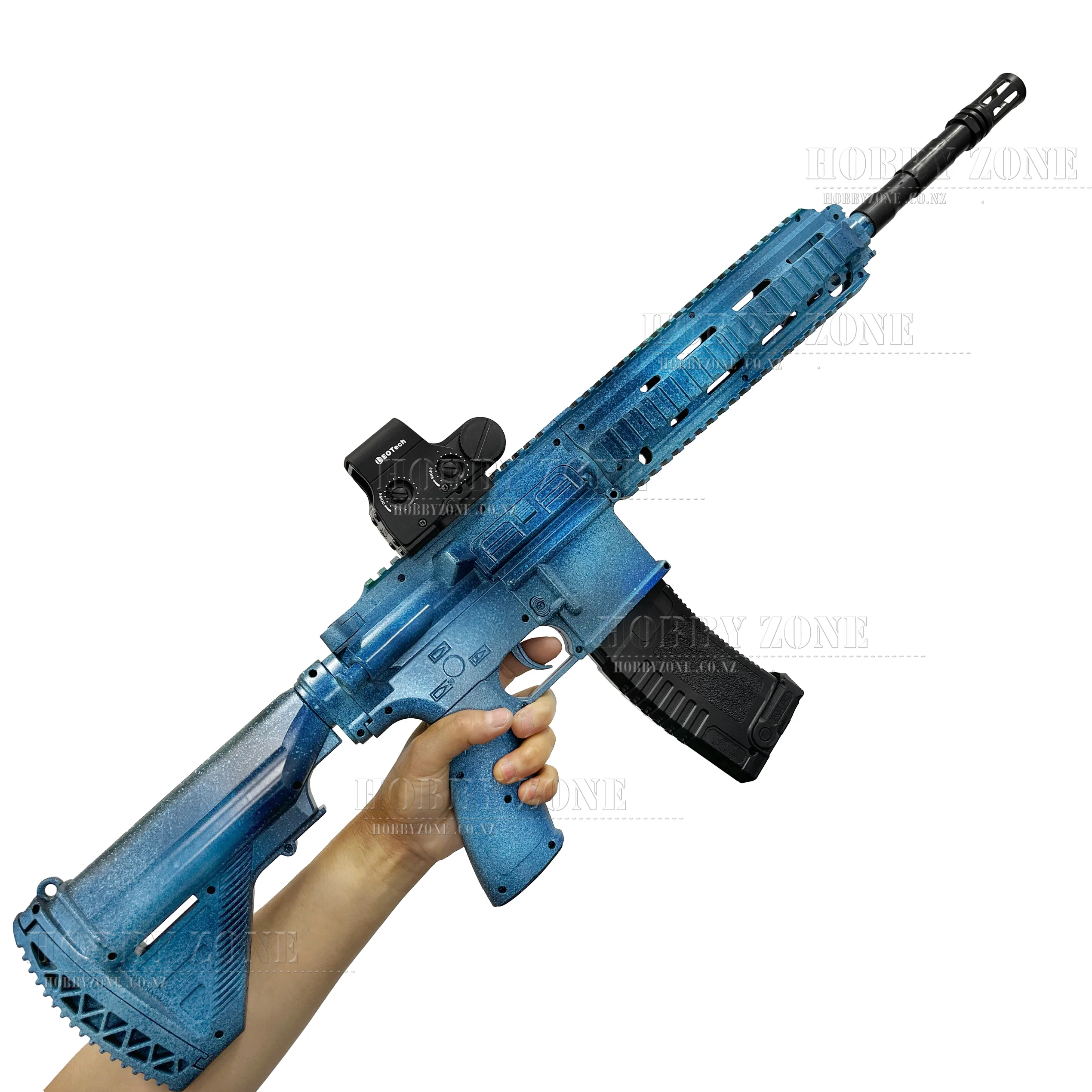 [R18+] <<Special Edition>> "Iridescent" FJS HK416D Gel Ball Blaster [ID Check Required] - Image 2