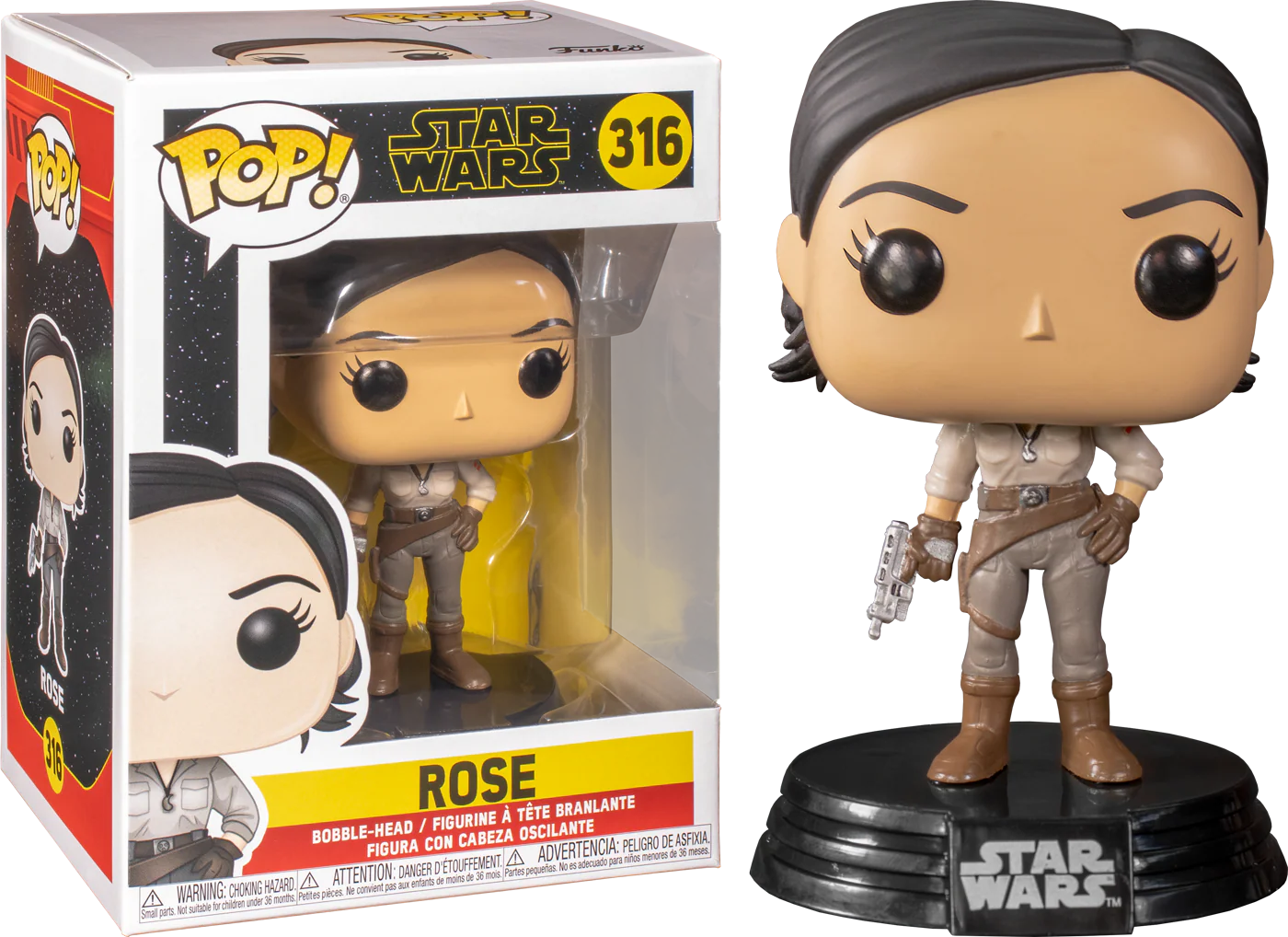 Star Wars Episode IX: The Rise Of Skywalker - Rose Pop! Vinyl Figure
