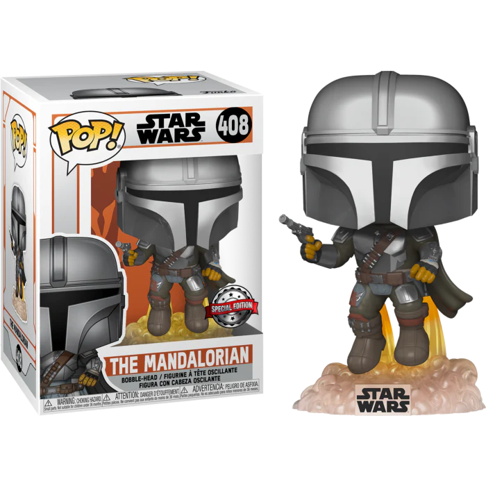 Star Wars - The Mandalorian with Blaster Pop! Vinyl Figure