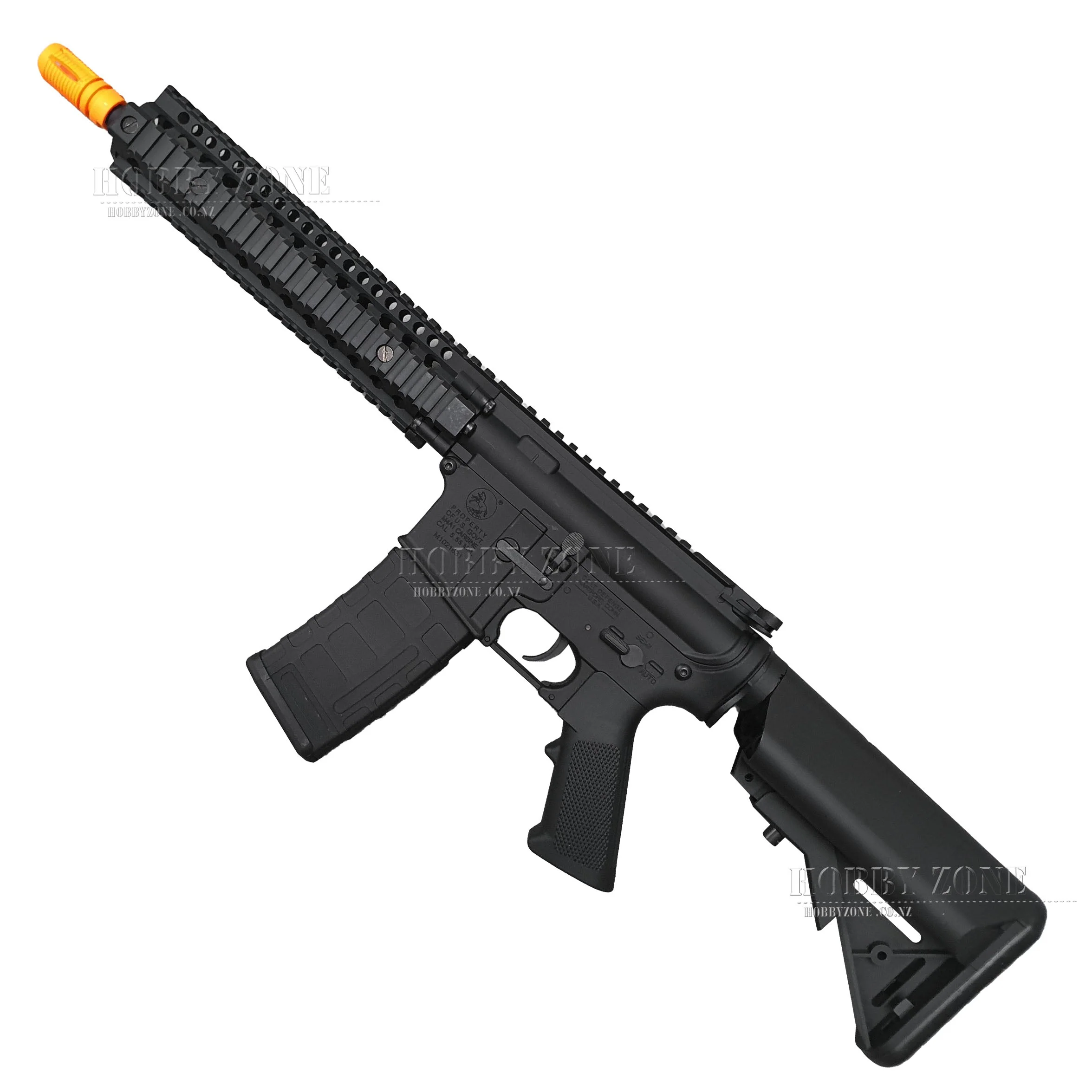"Steamed Mussels" SiJun MK18 CQB Nylon Gel Ball Blaster [ID Check R18 + Requires Any One Membership: Airsoft, Paintball, or NZDA]