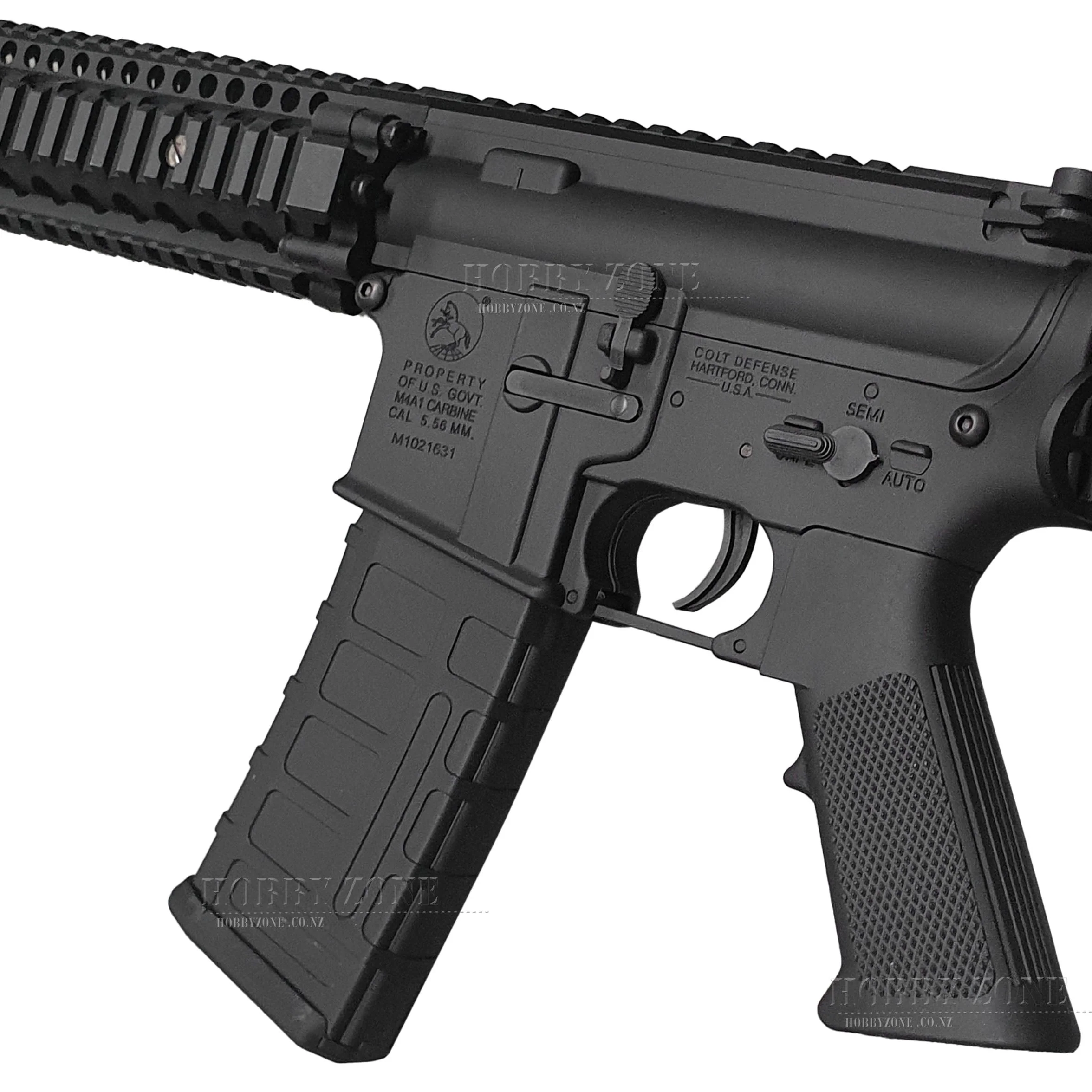 "Steamed Mussels" SiJun MK18 CQB Nylon Gel Ball Blaster [ID Check R18 + Requires Any One Membership: Airsoft, Paintball, or NZDA] - Image 3