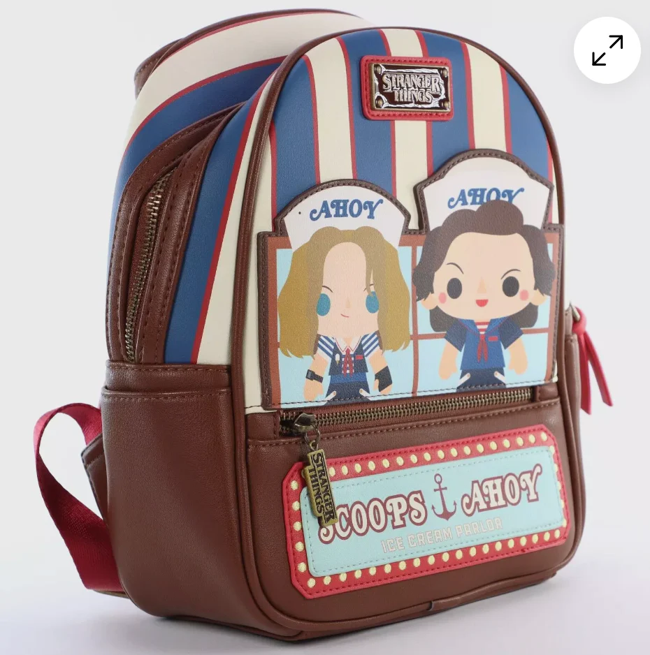 Stranger Things Loungefly Scoops Ahoy Mini Backpack SDCC 2019 Exclusive - Image 3