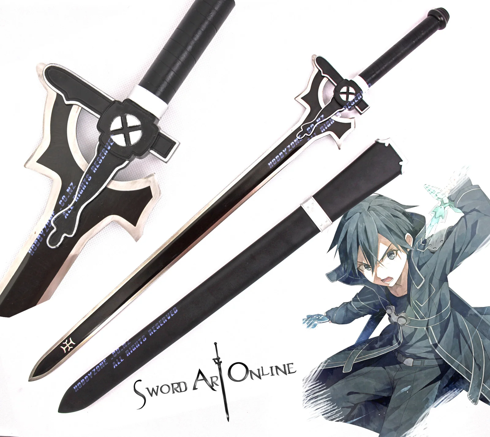SAVE $50!! Sword Art Online Swords - Elucidator + Lambent Sword BUNDLE DEAL - Image 2