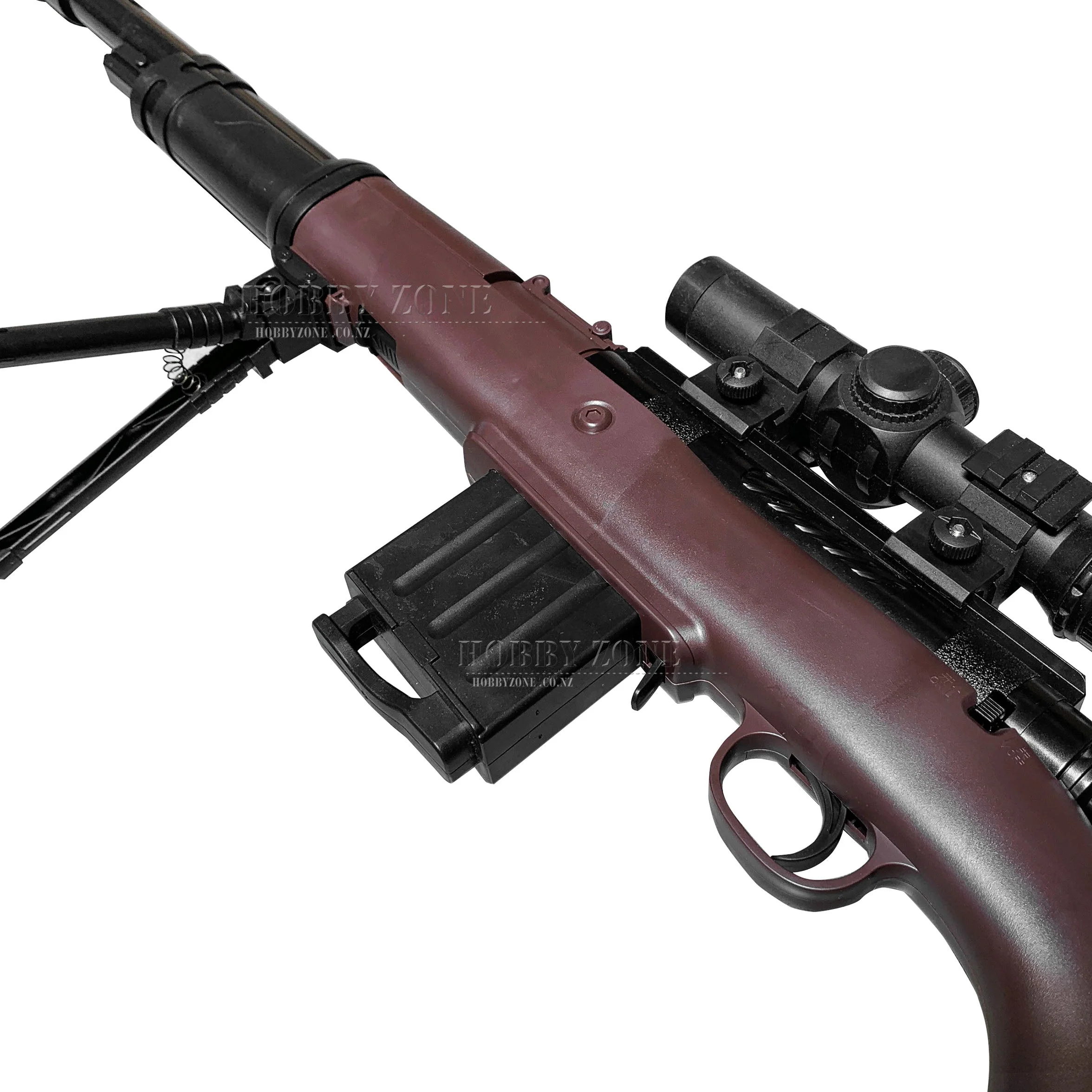 SY Barbecue KAR 98k Gel Ball Blaster [ID Check R18 + Requires Any One Membership: Airsoft, Paintball, or NZDA] - Image 2