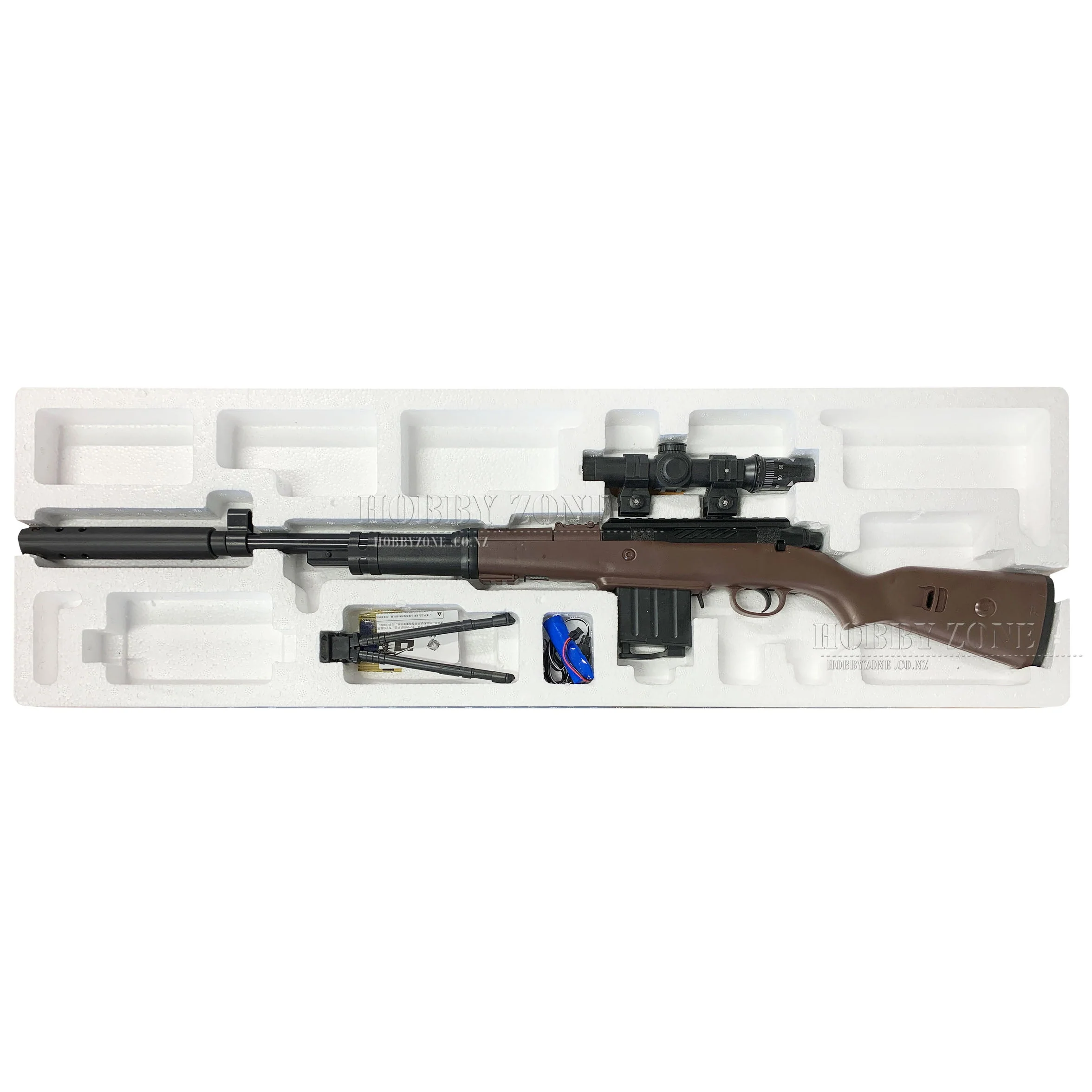SY Barbecue KAR 98k Gel Ball Blaster [ID Check R18 + Requires Any One Membership: Airsoft, Paintball, or NZDA] - Image 3