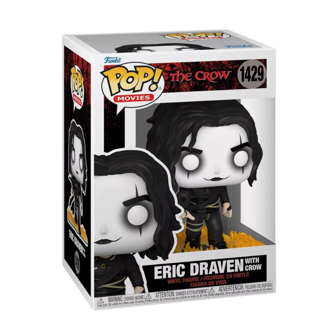 The Crow – Eric Draven Amid Flames with Crow Pop! Vinyl Figure