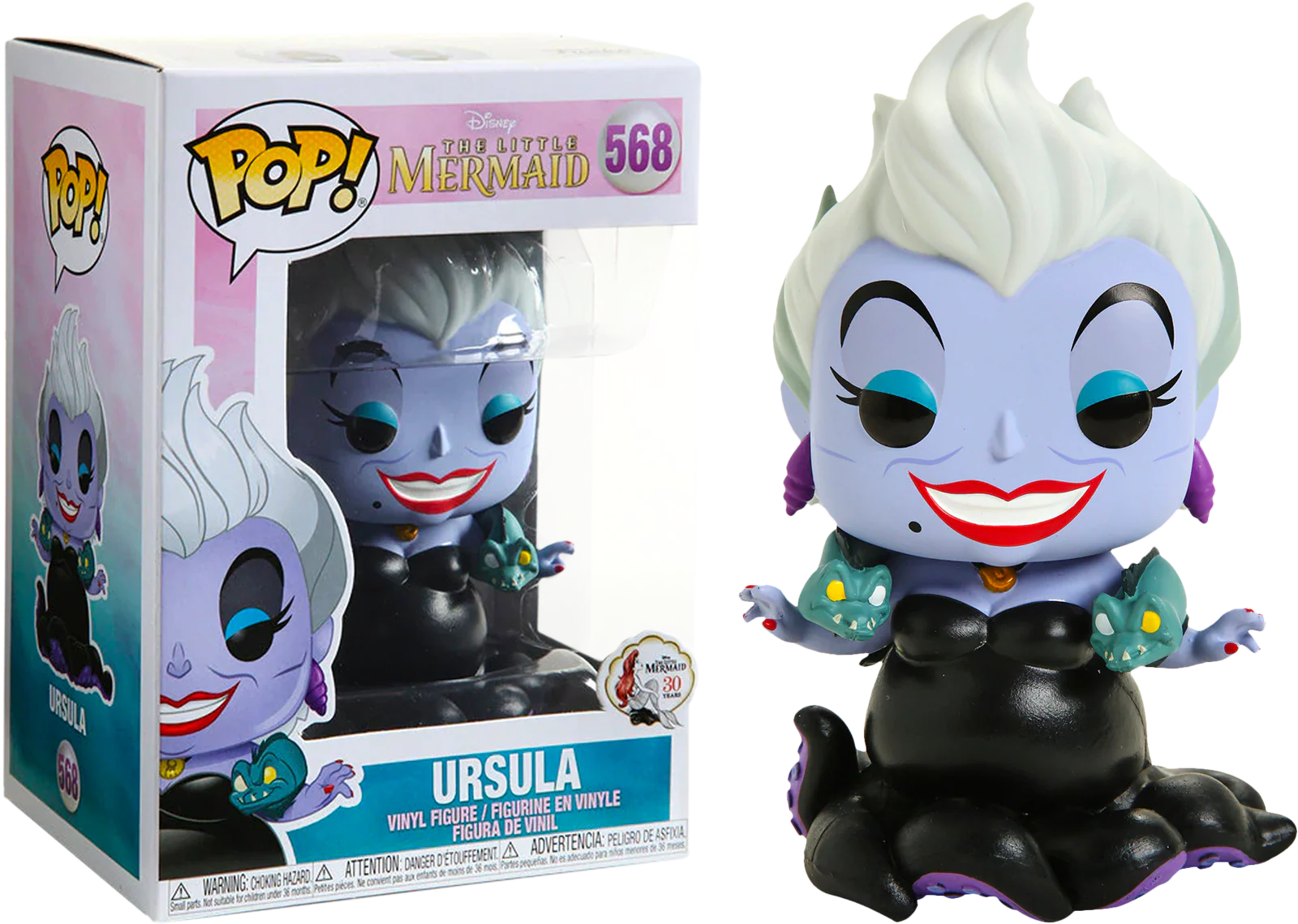 The Little Mermaid - Ursula with Eels Pop! Vinyl Figure
