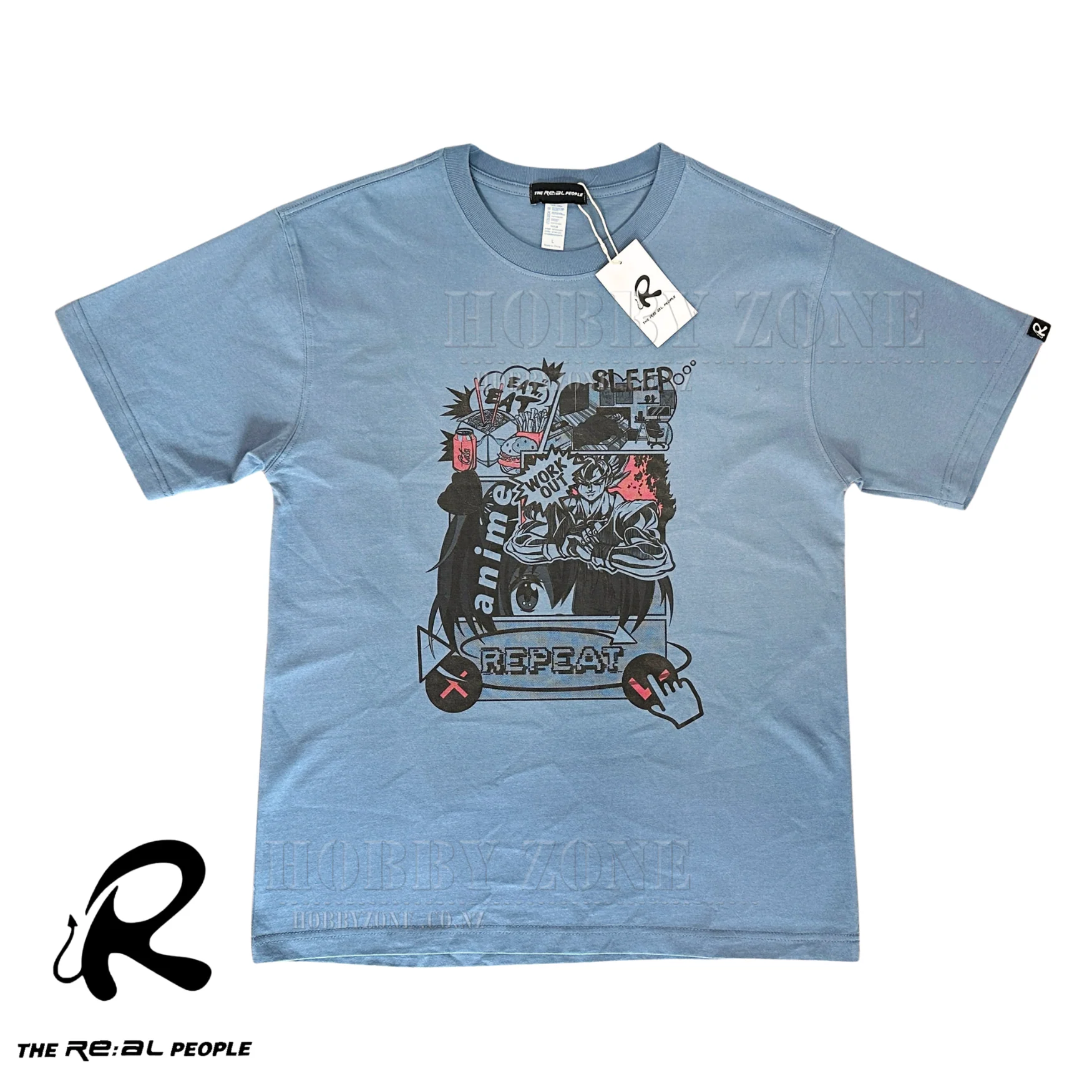 The Real People - Dragon Ball Z "Repeated Routine" T-shirt