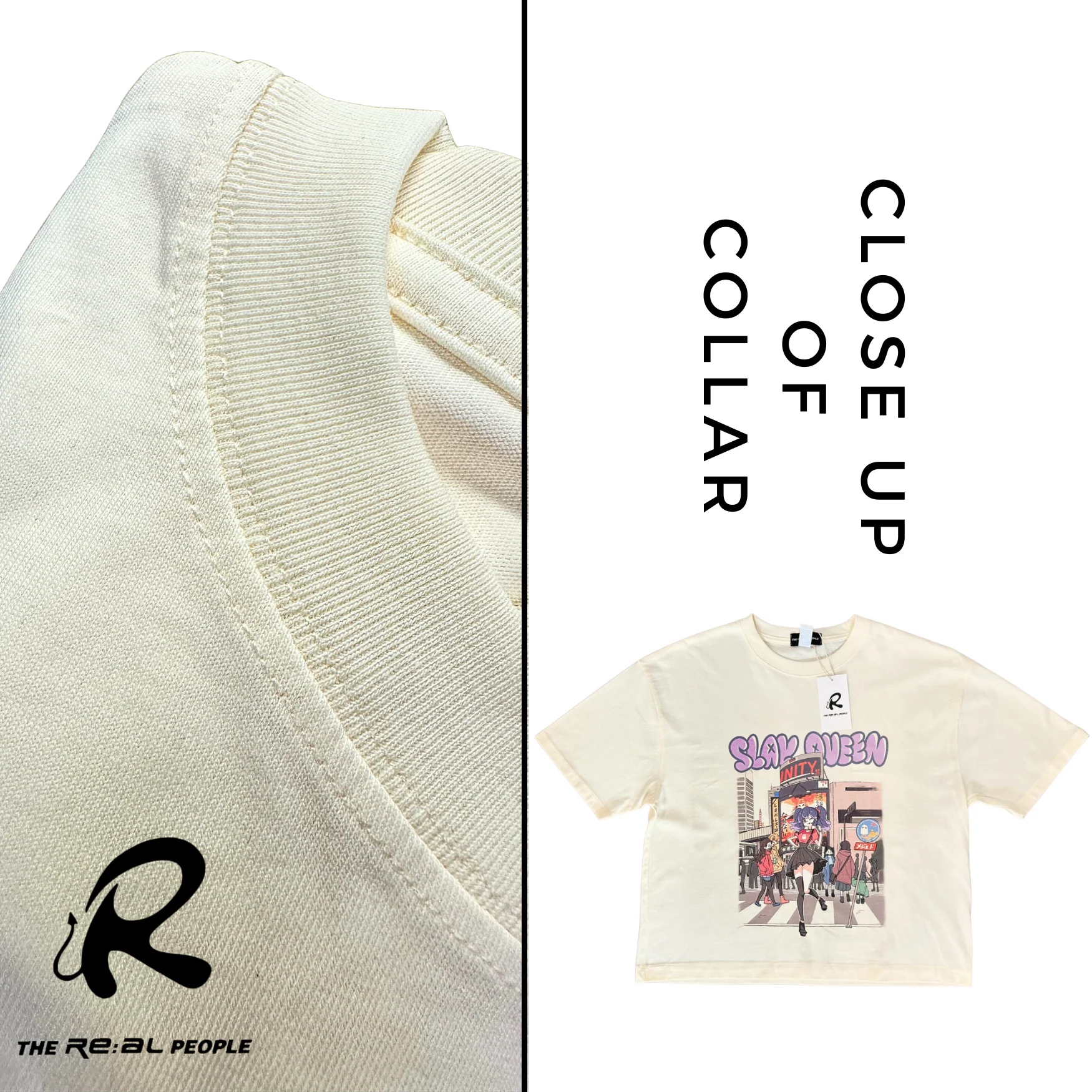 The Real People Slay Queen Crop Tee - Image 3