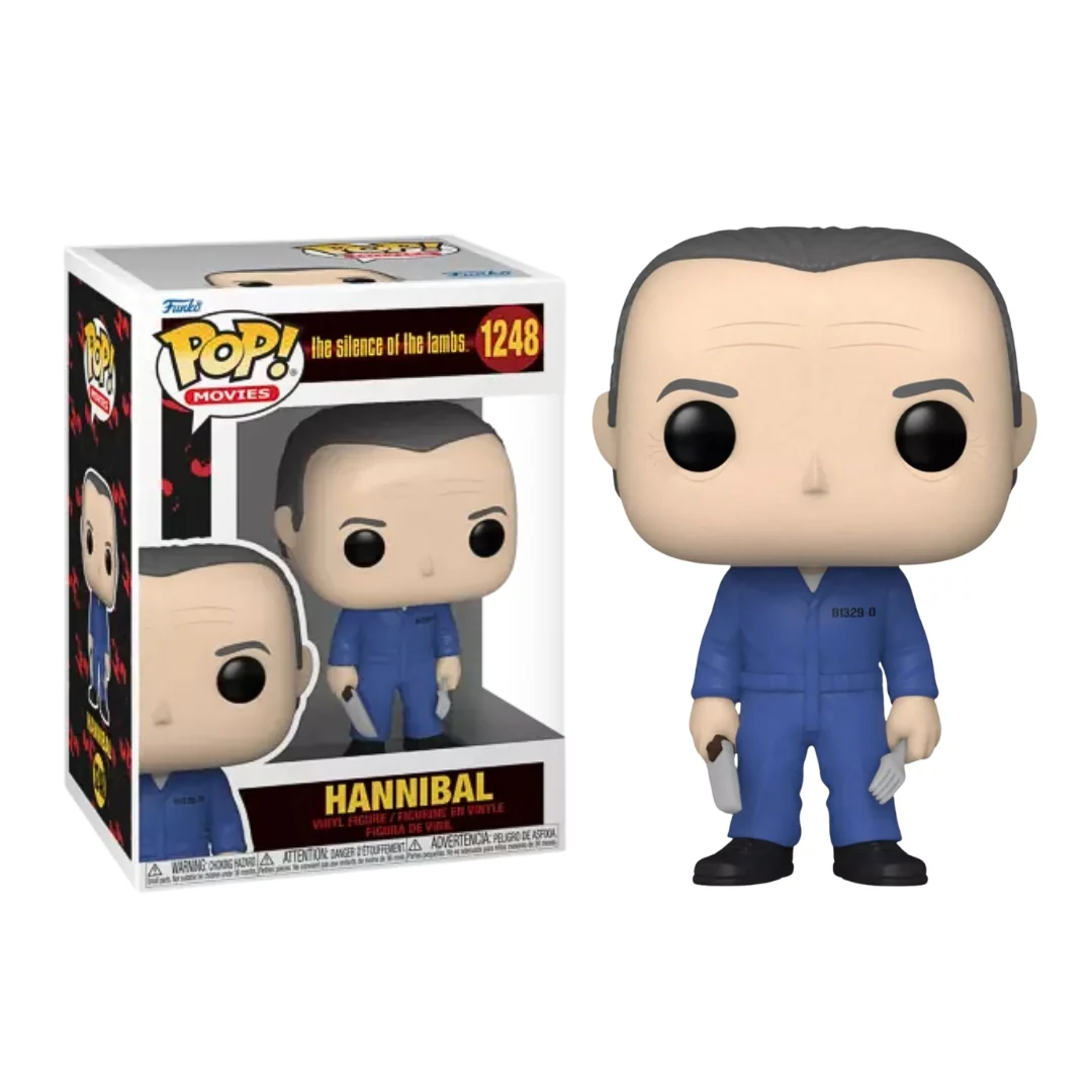The Silence of the Lambs – Hannibal in Prison Uniform Holding Baton & File Pop! Vinyl Figure