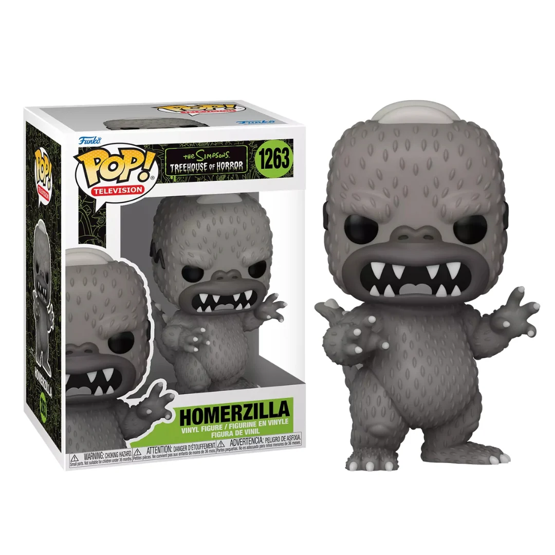 The Simpsons Treehouse of Horror – Homerzilla in Grey Kaiju Costume Pop! Vinyl Figure