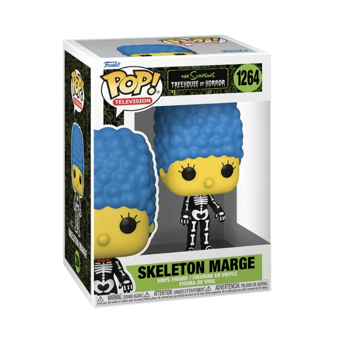 The Simpsons Treehouse of Horror – Skeleton Marge in Black Bone Suit Pop! Vinyl Figure