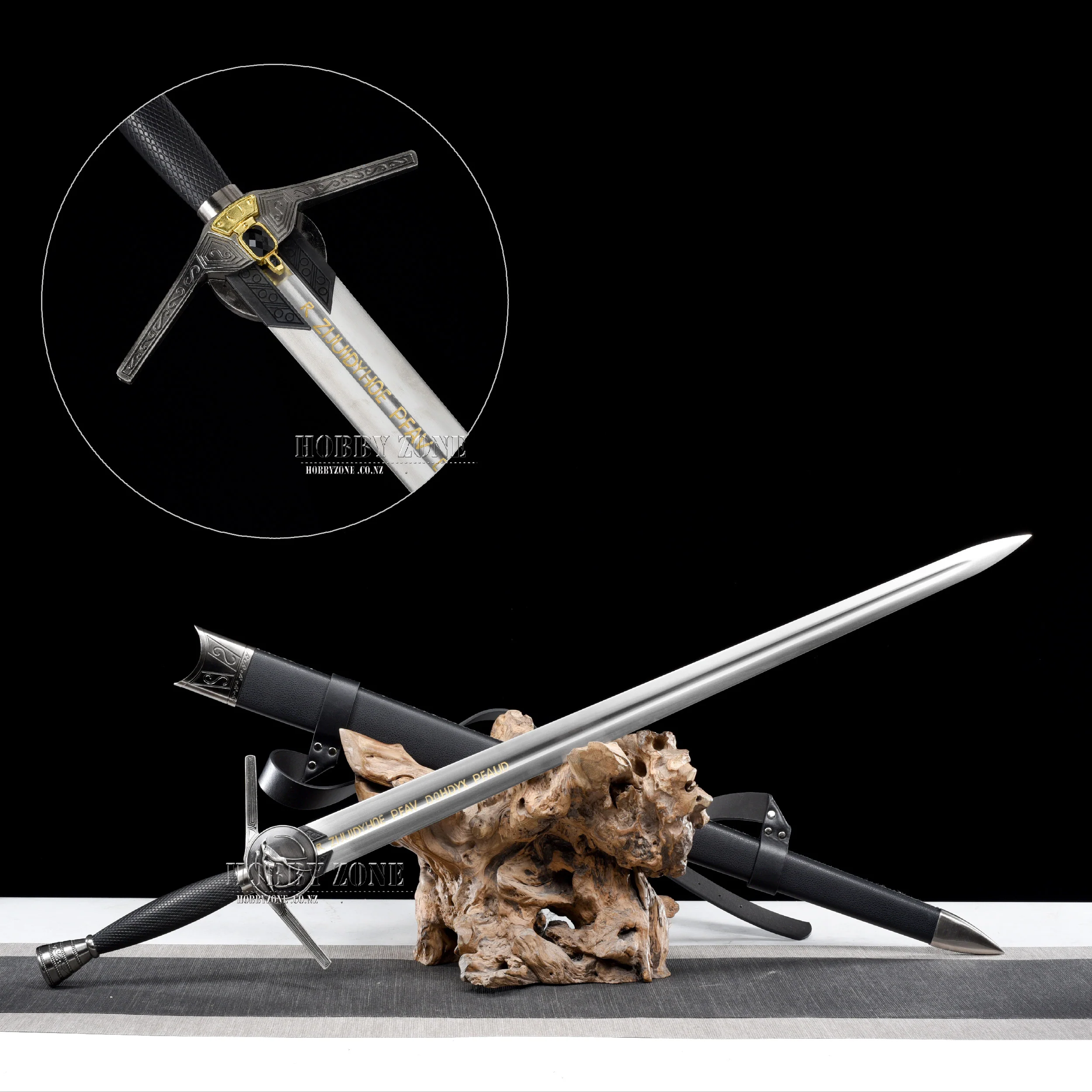 The Witcher – Ciri’s Zirael Sword with Sheath & Belt – The Swallow - Image 2