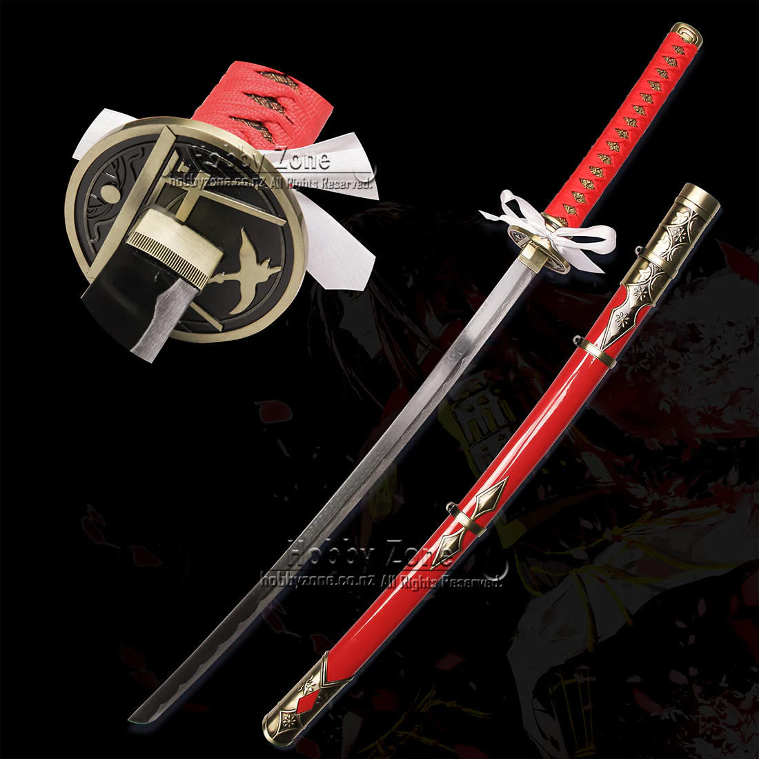 Touken Ranbu Katana – Taroutachi Red Tachi Sword