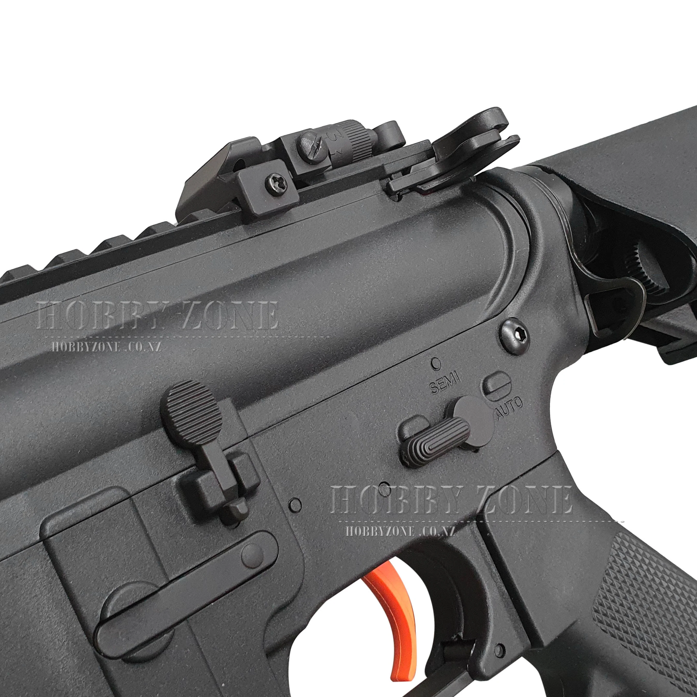 "Triple Chocolate Chip" Jund CYMA Nylon M4 CQB Electric Gel Ball Blaster [ID Check R18 + Requires Any One Membership: Airsoft, Paintball, or NZDA] - Image 4