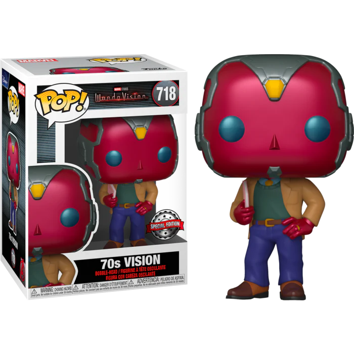 WandaVision - 70s Vision Pop! Vinyl Figure