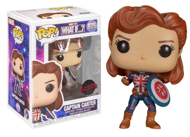 What If ? - Captain Carter Fighting Pose Pop! Vinyl Figure