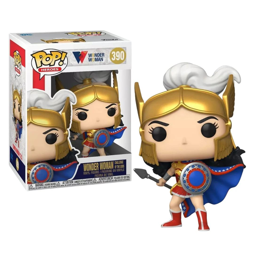 Wonder Woman – Challenge of the Gods Armour with Spear and Shield Pop! Vinyl Figure
