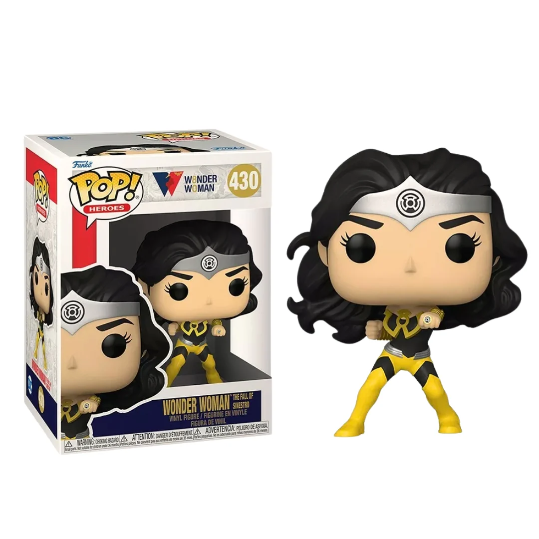 Wonder Woman – The Fall of Sinestro Suit with Yellow Lantern Ring Pop! Vinyl Figure