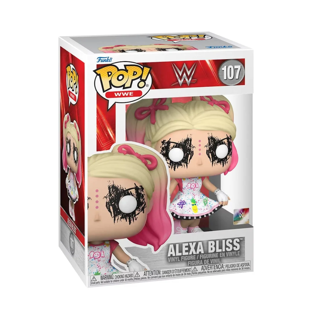 WWE - Alexa Bliss in Dark Goddess Look with Creepy Face Paint Pop! Vinyl Figure