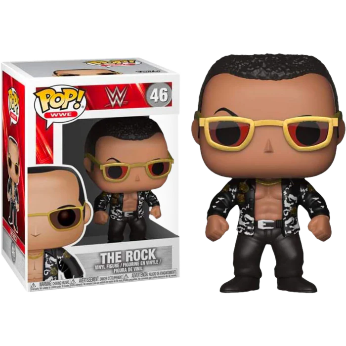 WWE - The Rock Old School Pop! Vinyl Figure
