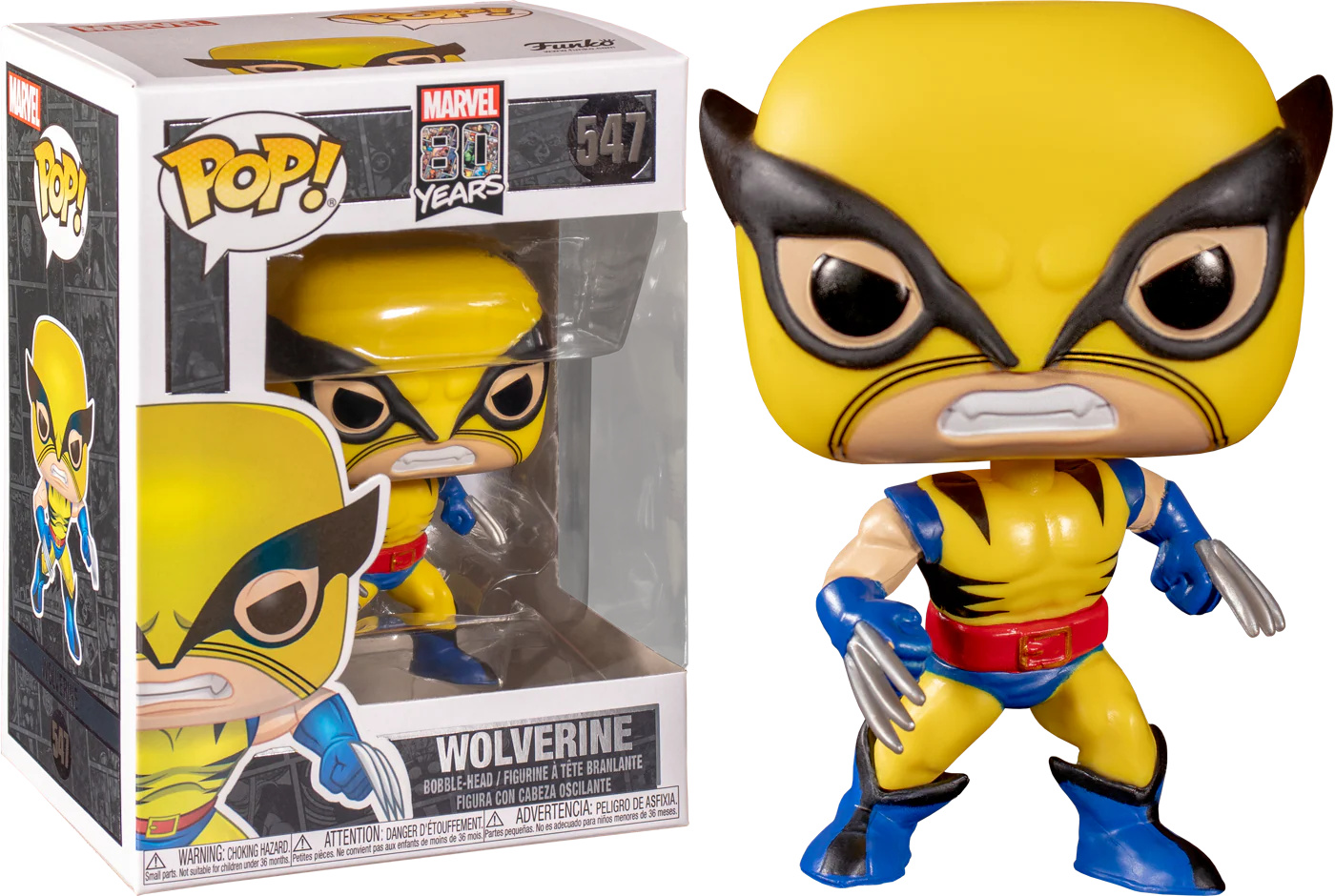 X-Men - Wolverine First Appearance 80th Anniversary Pop! Vinyl Figure