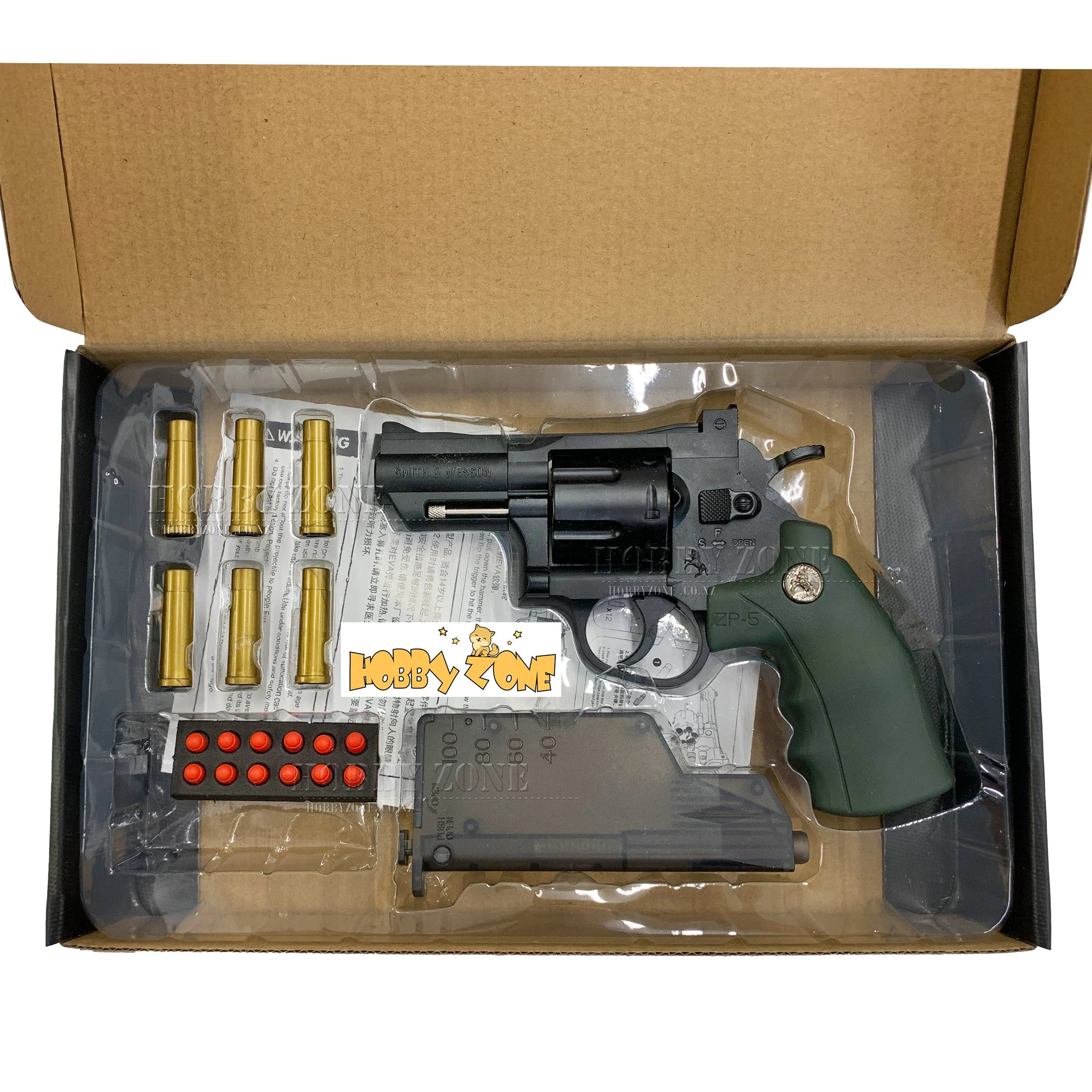 "Asparagus" XYL ZP-5 Revolver [R18 + Requires Any One Membership: Airsoft, Paintball, or NZDA] - Image 2