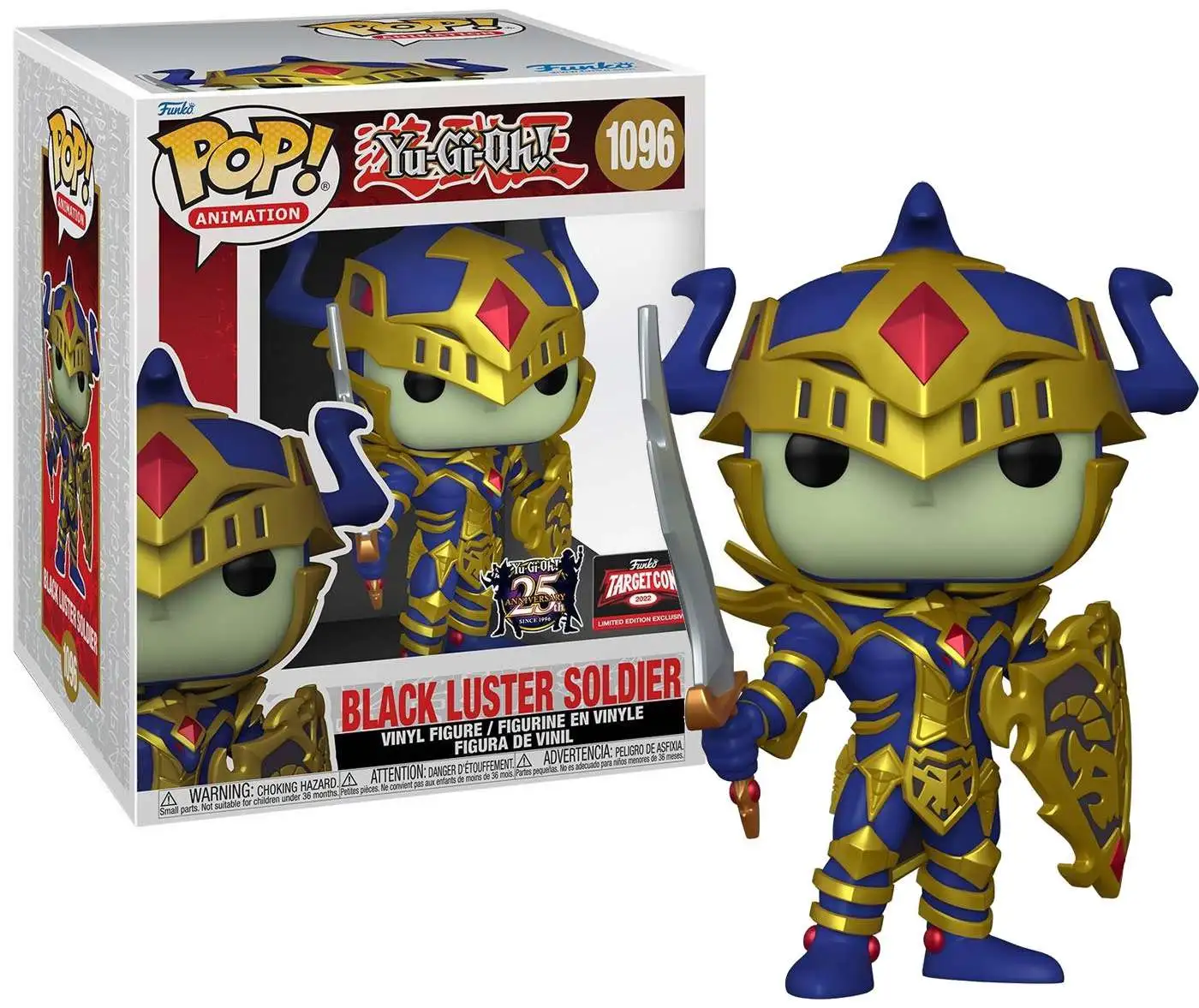Yu-Gi-Oh! - Black Luster Soldier 6â€ (25th Anniversary) Pop! Vinyl Figure