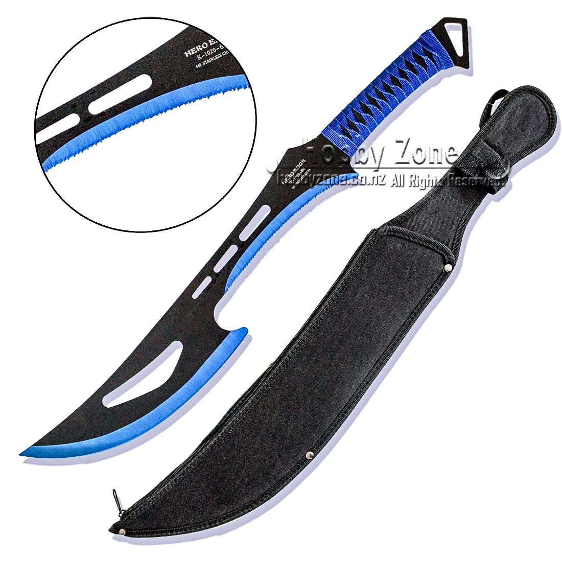 Zombie Killer Full Tang Hero Machete Collection
